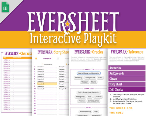 Eversheet: Everspark Interactive Playkit